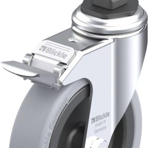 Blickle 848361 LKRA-VPA 126G-11-FI-EV13 Kółko skrętne z hamulcem Średnica koła: 125 mm Maksymalne obciążenie: 120 kg 1 s Blickle 848361 LKRA-VPA 126G-11-FI-EV13 Kółko skrętne z hamulcem Średnica koła: 125 mm Maksymalne obciążenie: 120 kg 1 s