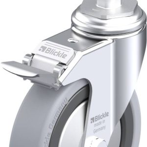 Blickle 558114 LKRA-VPA 126G-11-FI-FA-E13 Kółko skrętne z hamulcem Średnica koła: 125 mm Maksymalne obciążenie: 120 kg 1 Blickle 558114 LKRA-VPA 126G-11-FI-FA-E13 Kółko skrętne z hamulcem Średnica koła: 125 mm Maksymalne obciążenie: 120 kg 1