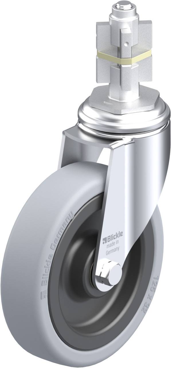 Blickle 284042 LKRA-VPA 126K-11-E15 Kółko skrętne Średnica koła: 125 mm Maksymalne obciążenie: 120 kg 1 szt. - obrazek 1
