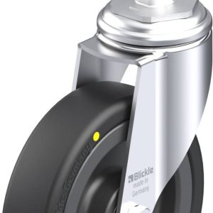 Blickle 514836 LKRA-VPA 126K-11-EL-E12 Kółko skrętne Średnica koła: 125 mm Maksymalne obciążenie: 95 kg 1 szt. Blickle 514836 LKRA-VPA 126K-11-EL-E12 Kółko skrętne Średnica koła: 125 mm Maksymalne obciążenie: 95 kg 1 szt.