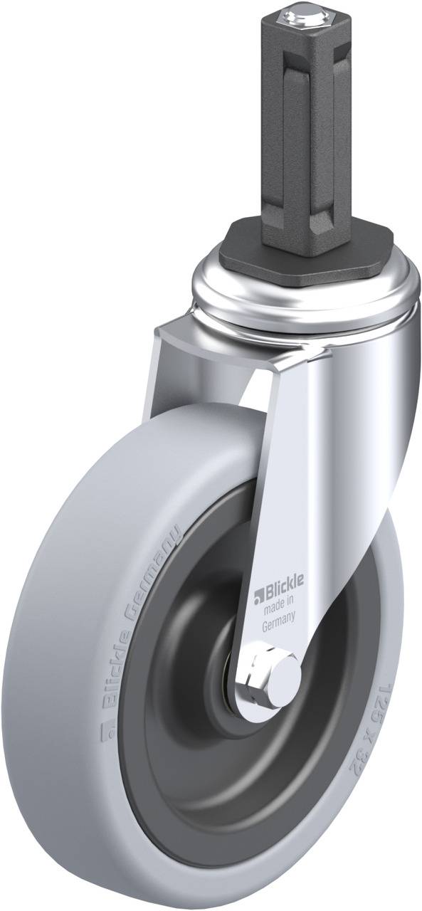 Blickle 848414 LKRA-VPA 126K-11-EV12 Kółko skrętne Średnica koła: 125 mm Maksymalne obciążenie: 120 kg 1 szt. - obrazek 1