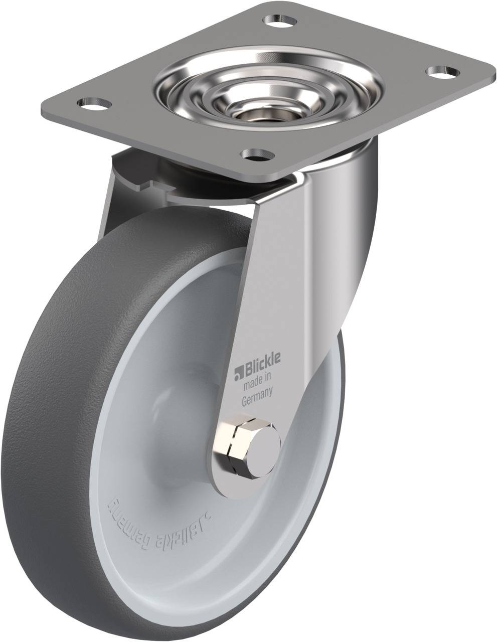 Blickle 847077 LEX-PATH 160G Kółko skrętne Średnica koła: 160 mm Maksymalne obciążenie: 300 kg 1 szt. - obrazek 1