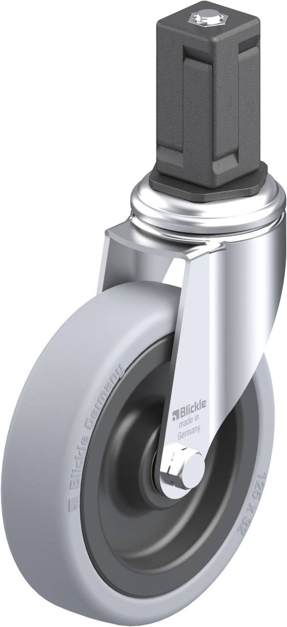 Blickle 848417 LKRA-VPA 126K-11-EV15 Kółko skrętne Średnica koła: 125 mm Maksymalne obciążenie: 120 kg 1 szt. - obrazek 1