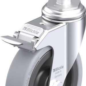 Blickle 337824 LKRA-VPA 126K-11-FI-E14 Kółko skrętne z hamulcem Średnica koła: 125 mm Maksymalne obciążenie: 120 kg 1 sz Blickle 337824 LKRA-VPA 126K-11-FI-E14 Kółko skrętne z hamulcem Średnica koła: 125 mm Maksymalne obciążenie: 120 kg 1 sz
