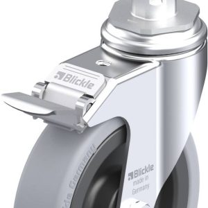 Blickle 682427 LKRA-VPA 126K-11-FI-E17 Kółko skrętne z hamulcem Średnica koła: 125 mm Maksymalne obciążenie: 120 kg 1 sz Blickle 682427 LKRA-VPA 126K-11-FI-E17 Kółko skrętne z hamulcem Średnica koła: 125 mm Maksymalne obciążenie: 120 kg 1 sz