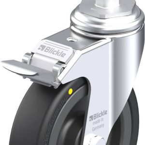 Blickle 747475 LKRA-VPA 126K-11-FI-EL-E12 Kółko skrętne z hamulcem Średnica koła: 125 mm Maksymalne obciążenie: 95 kg 1 Blickle 747475 LKRA-VPA 126K-11-FI-EL-E12 Kółko skrętne z hamulcem Średnica koła: 125 mm Maksymalne obciążenie: 95 kg 1