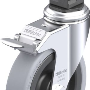 Blickle 848400 LKRA-VPA 126K-11-FI-EV17 Kółko skrętne z hamulcem Średnica koła: 125 mm Maksymalne obciążenie: 120 kg 1 s Blickle 848400 LKRA-VPA 126K-11-FI-EV17 Kółko skrętne z hamulcem Średnica koła: 125 mm Maksymalne obciążenie: 120 kg 1 s