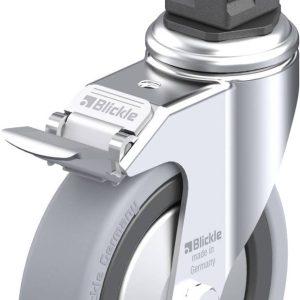 Blickle 848391 LKRA-VPA 126K-11-FI-FA-EV17 Kółko skrętne z hamulcem Średnica koła: 125 mm Maksymalne obciążenie: 120 kg Blickle 848391 LKRA-VPA 126K-11-FI-FA-EV17 Kółko skrętne z hamulcem Średnica koła: 125 mm Maksymalne obciążenie: 120 kg