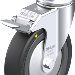 Blickle 339242 LKRA-VPA 126K-FI-EL-FA-GS12 Kółko skrętne z hamulcem Średnica koła: 125 mm Maksymalne obciążenie: 95 kg 1 Blickle 339242 LKRA-VPA 126K-FI-EL-FA-GS12 Kółko skrętne z hamulcem Średnica koła: 125 mm Maksymalne obciążenie: 95 kg 1