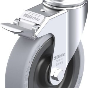 Blickle 295105 LKRA-VPA 126K-FI-GS12 Kółko skrętne z hamulcem Średnica koła: 125 mm Maksymalne obciążenie: 120 kg 1 szt.