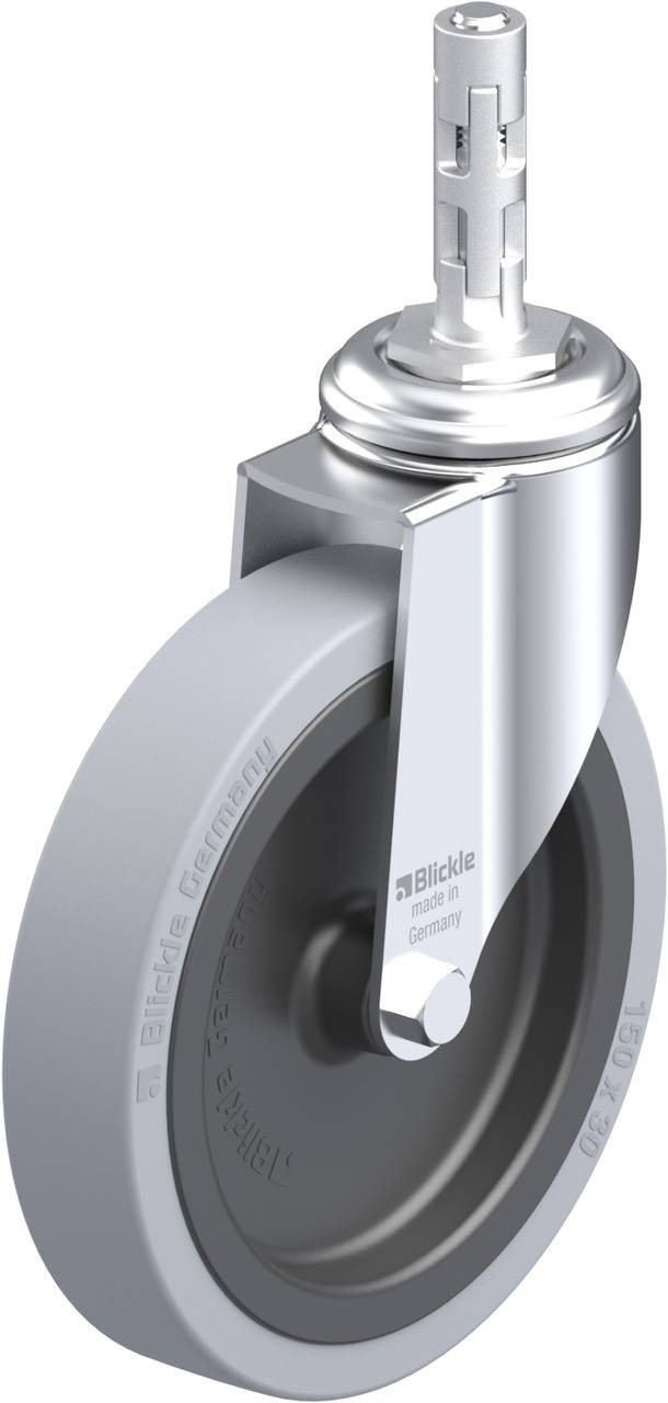 Blickle 424374 LKRA-VPA 150G-11-E11 Kółko skrętne Średnica koła: 150 mm Maksymalne obciążenie: 110 kg 1 szt. - obrazek 1