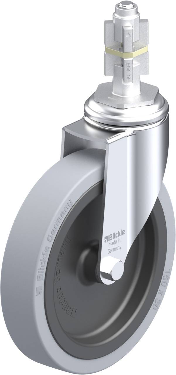 Blickle 750842 LKRA-VPA 150G-11-E14 Kółko skrętne Średnica koła: 150 mm Maksymalne obciążenie: 110 kg 1 szt. - obrazek 1