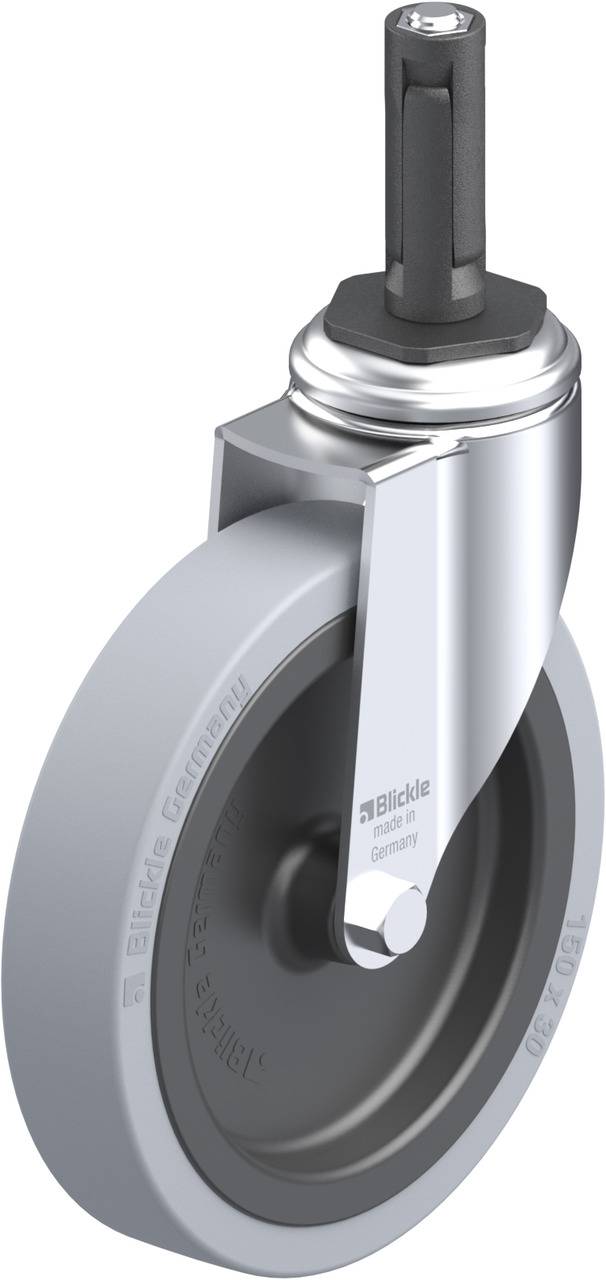 Blickle 848446 LKRA-VPA 150G-11-ER12 Kółko skrętne Średnica koła: 150 mm Maksymalne obciążenie: 110 kg 1 szt. - obrazek 1