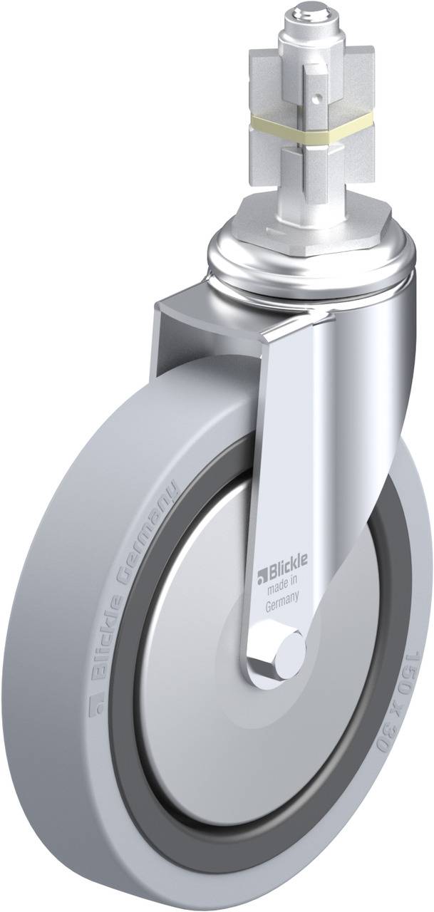 Blickle 750847 LKRA-VPA 150G-11-FA-E15 Kółko skrętne Średnica koła: 150 mm Maksymalne obciążenie: 110 kg 1 szt. - obrazek 1