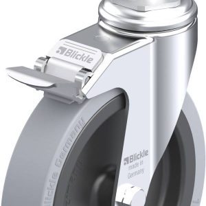 Blickle 635896 LKRA-VPA 150G-11-FI-E13 Kółko skrętne z hamulcem Średnica koła: 150 mm Maksymalne obciążenie: 110 kg 1 sz Blickle 635896 LKRA-VPA 150G-11-FI-E13 Kółko skrętne z hamulcem Średnica koła: 150 mm Maksymalne obciążenie: 110 kg 1 sz