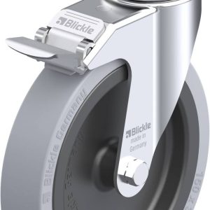 Blickle 310433 LKRA-VPA 150G-FI-GS12 Kółko skrętne z hamulcem Średnica koła: 150 mm Maksymalne obciążenie: 110 kg 1 szt. Blickle 310433 LKRA-VPA 150G-FI-GS12 Kółko skrętne z hamulcem Średnica koła: 150 mm Maksymalne obciążenie: 110 kg 1 szt.