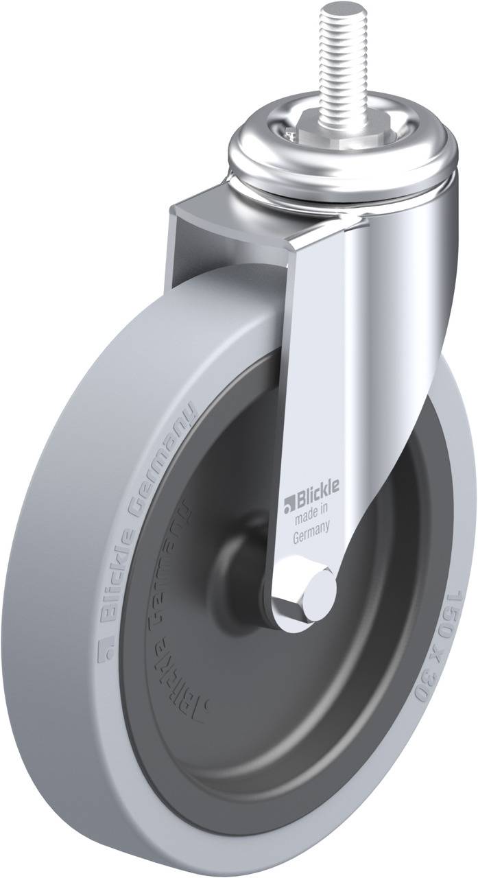Blickle 310425 LKRA-VPA 150G-GS12 Kółko skrętne Średnica koła: 150 mm Maksymalne obciążenie: 110 kg 1 szt. - obrazek 1