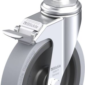 Blickle 750863 LKRA-VPA 150K-11-FI-E17 Kółko skrętne z hamulcem Średnica koła: 150 mm Maksymalne obciążenie: 110 kg 1 sz Blickle 750863 LKRA-VPA 150K-11-FI-E17 Kółko skrętne z hamulcem Średnica koła: 150 mm Maksymalne obciążenie: 110 kg 1 sz