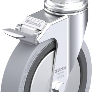 Blickle 332882 LKRA-VPA 150K-11-FI-FA-E15 Kółko skrętne z hamulcem Średnica koła: 150 mm Maksymalne obciążenie: 110 kg 1 Blickle 332882 LKRA-VPA 150K-11-FI-FA-E15 Kółko skrętne z hamulcem Średnica koła: 150 mm Maksymalne obciążenie: 110 kg 1