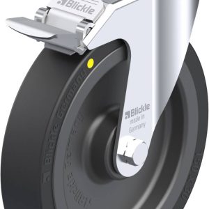 Blickle 345595 LKRA-VPA 150K-FI-EL Kółko skrętne z hamulcem Średnica koła: 150 mm Maksymalne obciążenie: 100 kg 1 szt. Blickle 345595 LKRA-VPA 150K-FI-EL Kółko skrętne z hamulcem Średnica koła: 150 mm Maksymalne obciążenie: 100 kg 1 szt.
