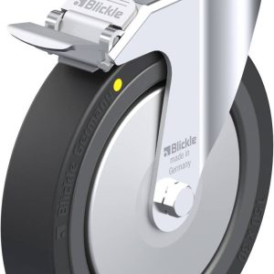 Blickle 316786 LKRA-VPA 150K-FI-EL-FA Kółko skrętne z hamulcem Średnica koła: 150 mm Maksymalne obciążenie: 100 kg 1 szt Blickle 316786 LKRA-VPA 150K-FI-EL-FA Kółko skrętne z hamulcem Średnica koła: 150 mm Maksymalne obciążenie: 100 kg 1 szt
