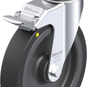 Blickle 362509 LKRA-VPA 150K-FI-EL-GS12 Kółko skrętne z hamulcem Średnica koła: 150 mm Maksymalne obciążenie: 100 kg 1 s Blickle 362509 LKRA-VPA 150K-FI-EL-GS12 Kółko skrętne z hamulcem Średnica koła: 150 mm Maksymalne obciążenie: 100 kg 1 s
