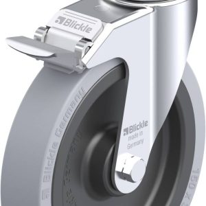 Blickle 310458 LKRA-VPA 150K-FI-GS12 Kółko skrętne z hamulcem Średnica koła: 150 mm Maksymalne obciążenie: 110 kg 1 szt. Blickle 310458 LKRA-VPA 150K-FI-GS12 Kółko skrętne z hamulcem Średnica koła: 150 mm Maksymalne obciążenie: 110 kg 1 szt.