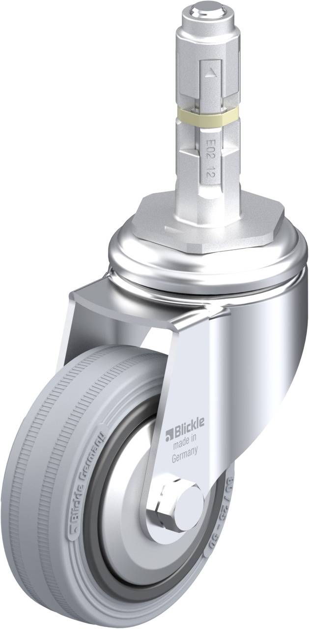 Blickle 655027 LKRA-VPA 80G-11-FA-E12 Kółko skrętne Średnica koła: 80 mm Maksymalne obciążenie: 80 kg 1 szt. - obrazek 1