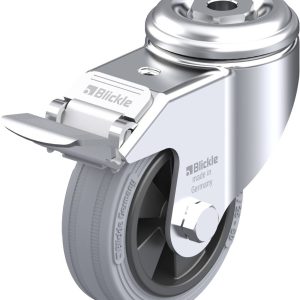 Blickle 576009 LKRA-VPA 80G-11-FI Kółko skrętne z hamulcem Średnica koła: 80 mm Maksymalne obciążenie: 80 kg 1 szt. Blickle 576009 LKRA-VPA 80G-11-FI Kółko skrętne z hamulcem Średnica koła: 80 mm Maksymalne obciążenie: 80 kg 1 szt.