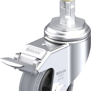 Blickle 307728 LKRA-VPA 80G-11-FI-E12 Kółko skrętne z hamulcem Średnica koła: 80 mm Maksymalne obciążenie: 80 kg 1 szt. Blickle 307728 LKRA-VPA 80G-11-FI-E12 Kółko skrętne z hamulcem Średnica koła: 80 mm Maksymalne obciążenie: 80 kg 1 szt.