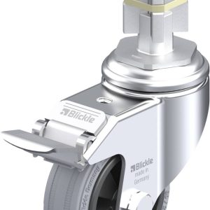 Blickle 358200 LKRA-VPA 80G-11-FI-E15 Kółko skrętne z hamulcem Średnica koła: 80 mm Maksymalne obciążenie: 80 kg 1 szt. Blickle 358200 LKRA-VPA 80G-11-FI-E15 Kółko skrętne z hamulcem Średnica koła: 80 mm Maksymalne obciążenie: 80 kg 1 szt.