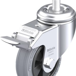 Blickle 293746 LKRA-VPA 80G-FI-GS12 Kółko skrętne z hamulcem Średnica koła: 80 mm Maksymalne obciążenie: 80 kg 1 szt.