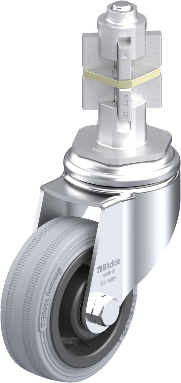 Blickle 665059 LKRA-VPA 80K-11-E17 Kółko skrętne Średnica koła: 80 mm Maksymalne obciążenie: 80 kg 1 szt. - obrazek 1