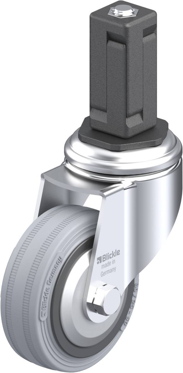 Blickle 848130 LKRA-VPA 80K-11-FA-EV14 Kółko skrętne Średnica koła: 80 mm Maksymalne obciążenie: 80 kg 1 szt. - obrazek 1