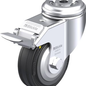 Blickle 750914 LKRA-VPA 80K-11-FI-EL-FA Kółko skrętne z hamulcem Średnica koła: 80 mm Maksymalne obciążenie: 60 kg 1 szt Blickle 750914 LKRA-VPA 80K-11-FI-EL-FA Kółko skrętne z hamulcem Średnica koła: 80 mm Maksymalne obciążenie: 60 kg 1 szt