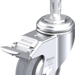 Blickle 750921 LKRA-VPA 80K-11-FI-FA-E11 Kółko skrętne z hamulcem Średnica koła: 80 mm Maksymalne obciążenie: 80 kg 1 sz Blickle 750921 LKRA-VPA 80K-11-FI-FA-E11 Kółko skrętne z hamulcem Średnica koła: 80 mm Maksymalne obciążenie: 80 kg 1 sz