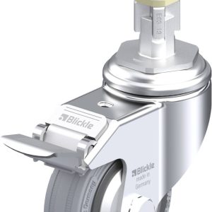 Blickle 289538 LKRA-VPA 80K-11-FI-FA-E13 Kółko skrętne z hamulcem Średnica koła: 80 mm Maksymalne obciążenie: 80 kg 1 sz