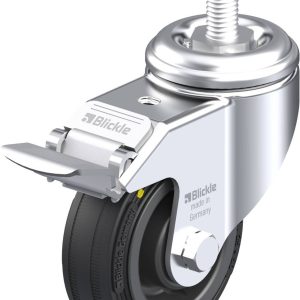 Blickle 612820 LKRA-VPA 80K-FI-EL-GS12 Kółko skrętne z hamulcem Średnica koła: 80 mm Maksymalne obciążenie: 60 kg 1 szt. Blickle 612820 LKRA-VPA 80K-FI-EL-GS12 Kółko skrętne z hamulcem Średnica koła: 80 mm Maksymalne obciążenie: 60 kg 1 szt.