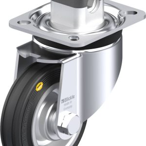 Blickle 850015 LK-RD 100R-1-CS11 Kółko skrętne z hamulcem Średnica koła: 100 mm Maksymalne obciążenie: 100 kg 1 szt.
