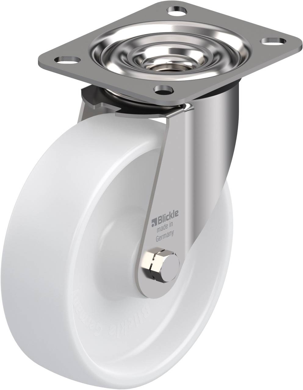 Blickle 498766 LEX-PO 125XR Kółko skrętne Średnica koła: 125 mm Maksymalne obciążenie: 150 kg 1 szt. - obrazek 1