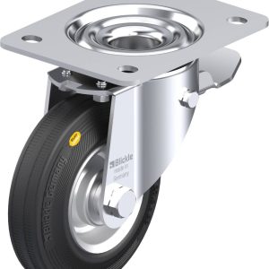Blickle 293449 LK-RD 125R-3-ST Kółko skrętne z hamulcem Średnica koła: 125 mm Maksymalne obciążenie: 120 kg 1 szt.