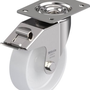 Blickle 422337 LEX-PO 150G-FI Kółko skrętne z hamulcem Średnica koła: 150 mm Maksymalne obciążenie: 300 kg 1 szt. Blickle 422337 LEX-PO 150G-FI Kółko skrętne z hamulcem Średnica koła: 150 mm Maksymalne obciążenie: 300 kg 1 szt.