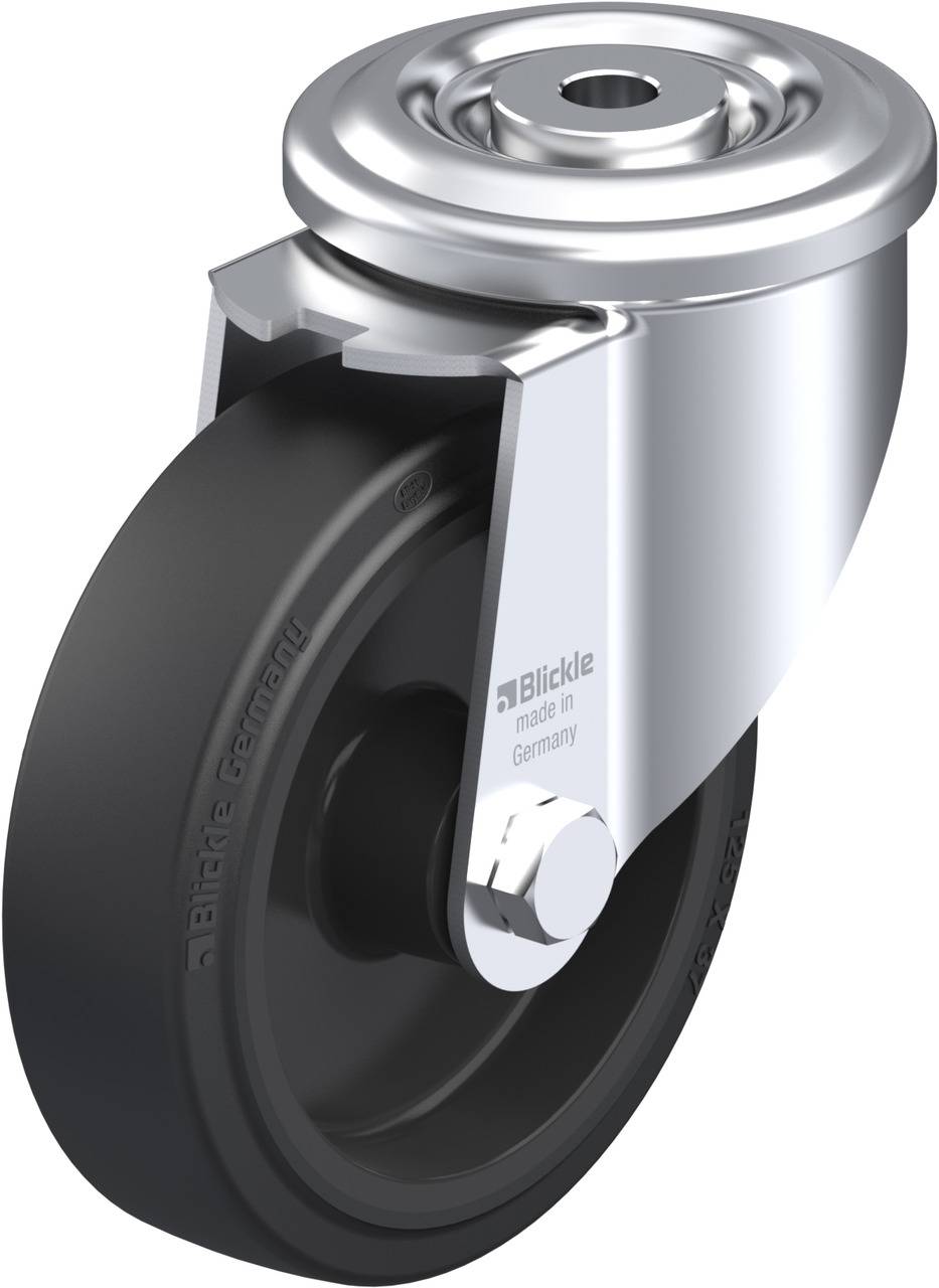 Blickle 725291 LKR-POEV 125R Kółko skrętne Średnica koła: 125 mm Maksymalne obciążenie: 250 kg 1 szt. - obrazek 1