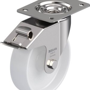 Blickle 617316 LEX-PO 160G-FI Kółko skrętne z hamulcem Średnica koła: 160 mm Maksymalne obciążenie: 300 kg 1 szt. Blickle 617316 LEX-PO 160G-FI Kółko skrętne z hamulcem Średnica koła: 160 mm Maksymalne obciążenie: 300 kg 1 szt.