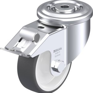 Blickle 626796 LKR-POTH 100G-FI Kółko skrętne z hamulcem Średnica koła: 100 mm Maksymalne obciążenie: 300 kg 1 szt.