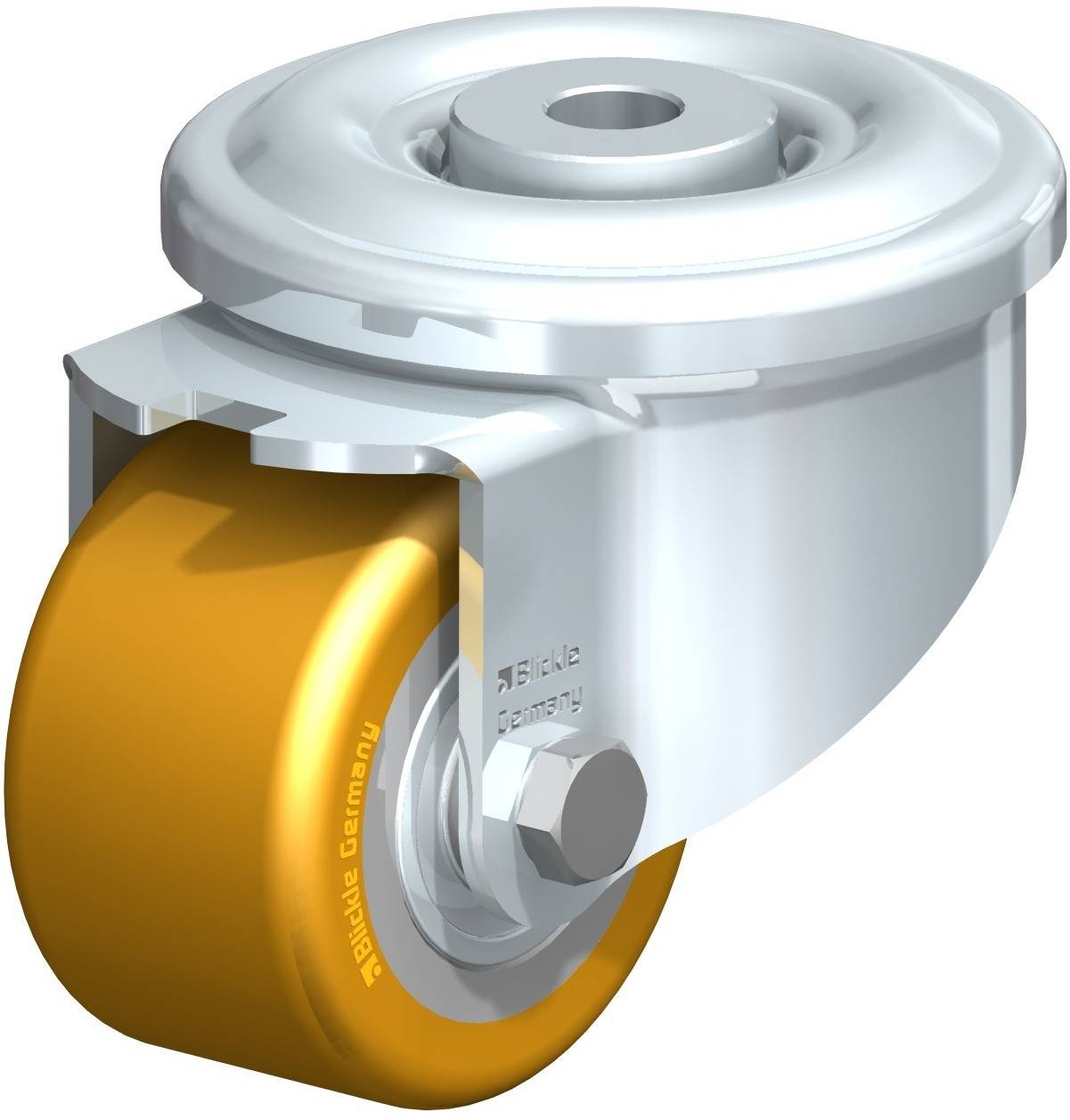 Blickle 754869 LKR-VSTH 65K Kółko skrętne Średnica koła: 65 mm Maksymalne obciążenie: 250 kg 1 szt. - obrazek 1