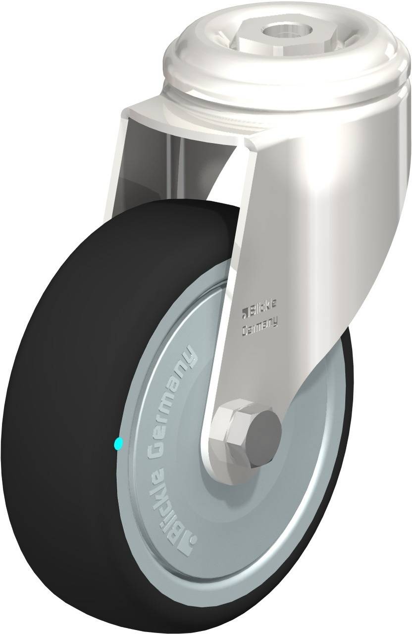 Blickle 760884 LKRXA-PATH 101KFD-11 Kółko skrętne Średnica koła: 100 mm Maksymalne obciążenie: 120 kg 1 szt. - obrazek 1