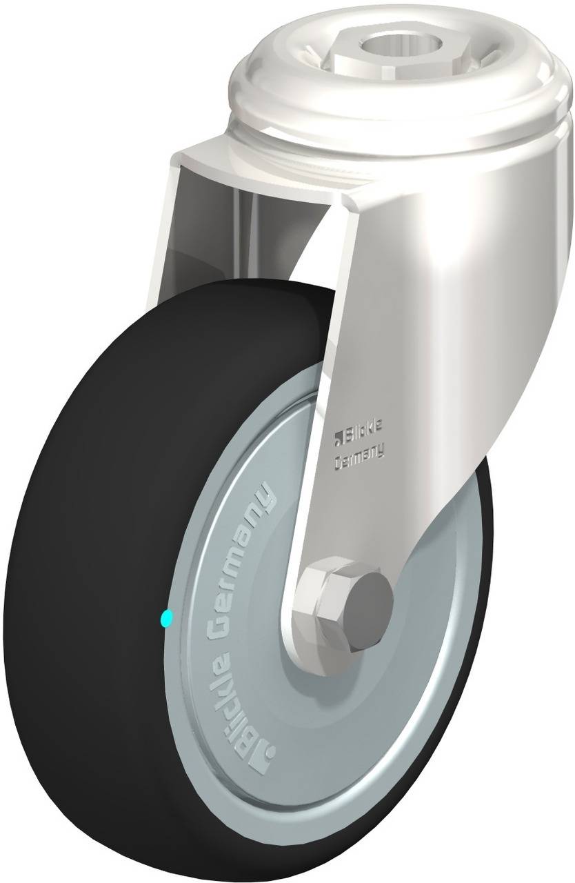 Blickle 760886 LKRXA-PATH 101KFD Kółko skrętne Średnica koła: 100 mm Maksymalne obciążenie: 120 kg 1 szt. - obrazek 1