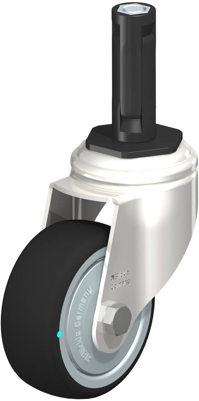 Blickle 853417 LKRXA-PATH 80KFD-11-EXR12 Kółko skrętne Średnica koła: 80 mm Maksymalne obciążenie: 120 kg 1 szt. - obrazek 1