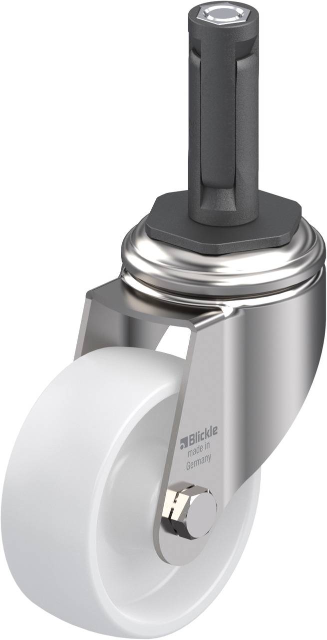 Blickle 853538 LKRXA-PO 80G-11-EXR12 Kółko skrętne Średnica koła: 80 mm Maksymalne obciążenie: 120 kg 1 szt. - obrazek 1